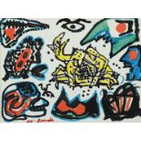 PENCK, A.R., "Sieben Monster bedrohen