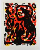 PENCK, A.R., "Konzert", Farbsiebdruck,