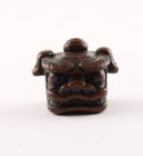 NETSUKE SHISHIMAI-MASKE