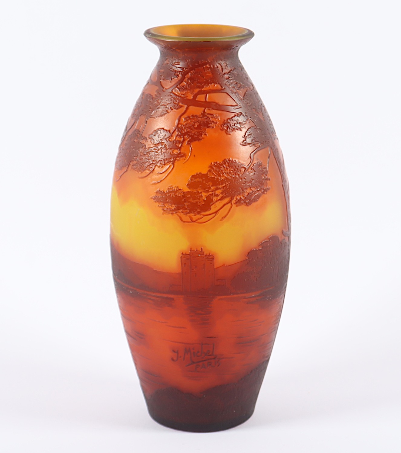 VASE "PAYSAGE DE VERRE", farbloses - Image 2 of 3