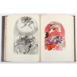 CHAGALL, Marc, Buchband "Glasmalereien