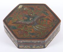 CLOISONNÉ-DOSE, JAPAN, um 1900