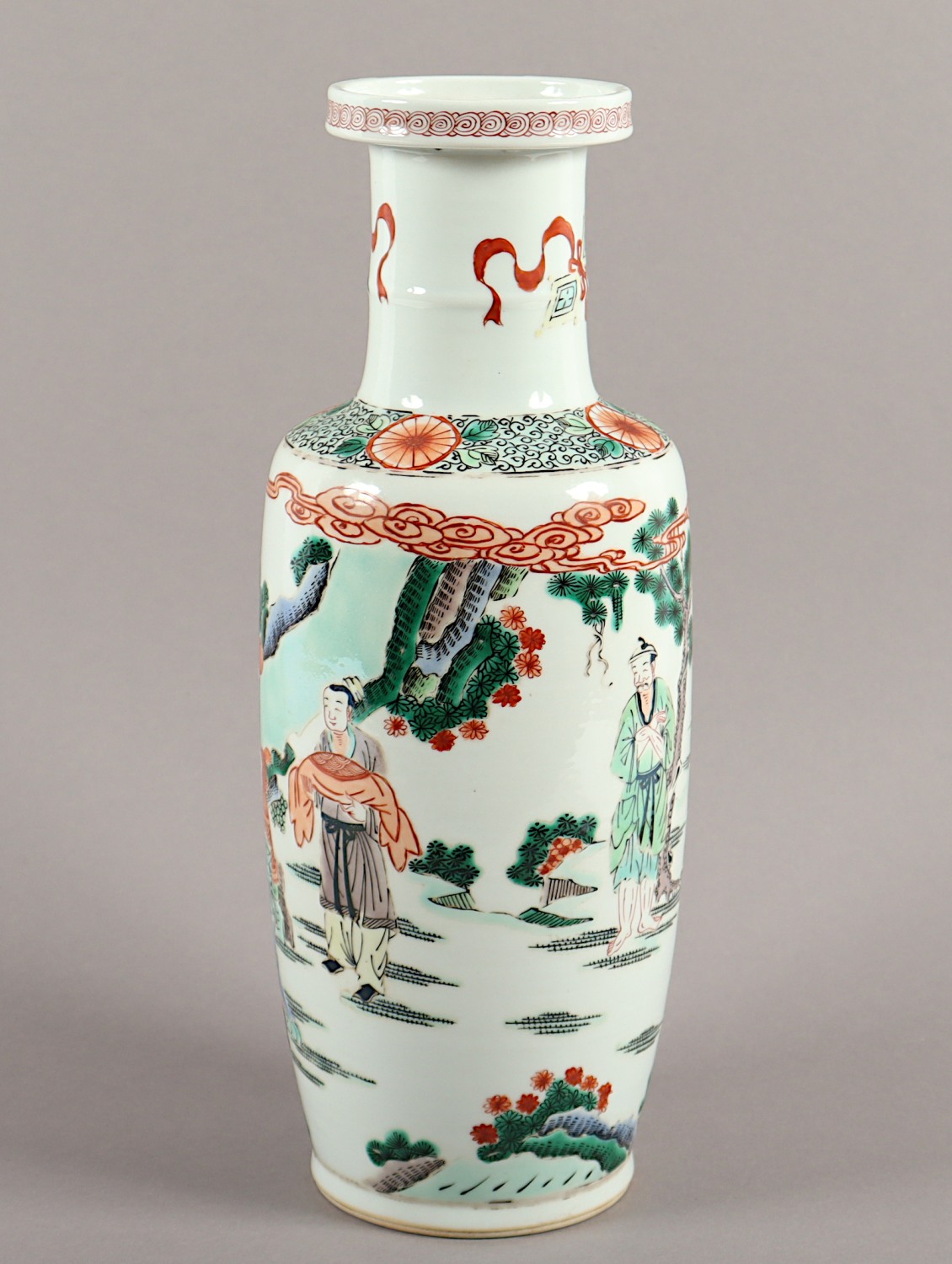 VASE, PORZELLAN, CHINA - Image 2 of 5