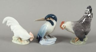 DREI TIERFIGUREN, naturalistisch