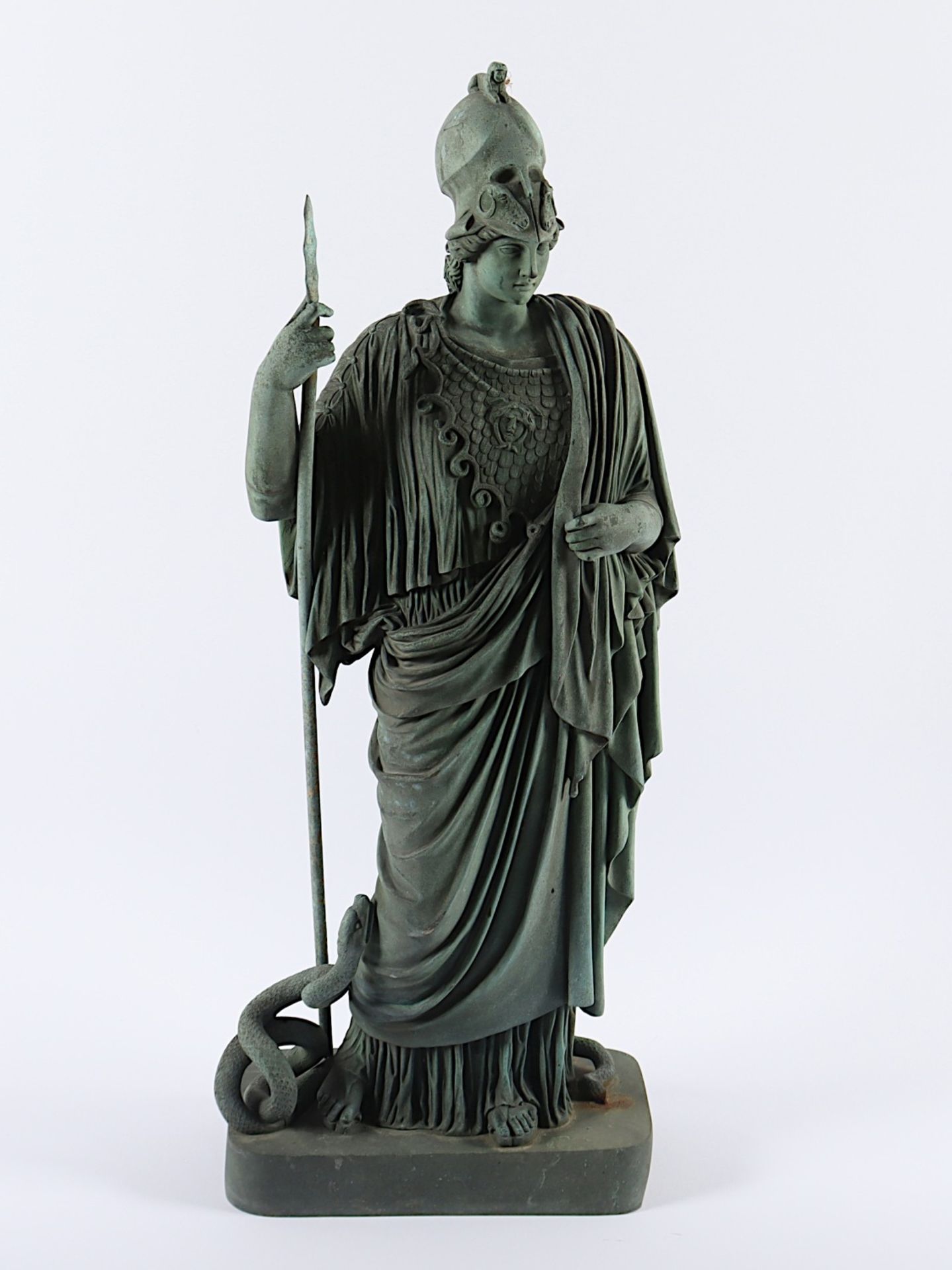 GARTENFIGUR "PALLAS ATHENE", Bronze - Bild 2 aus 4