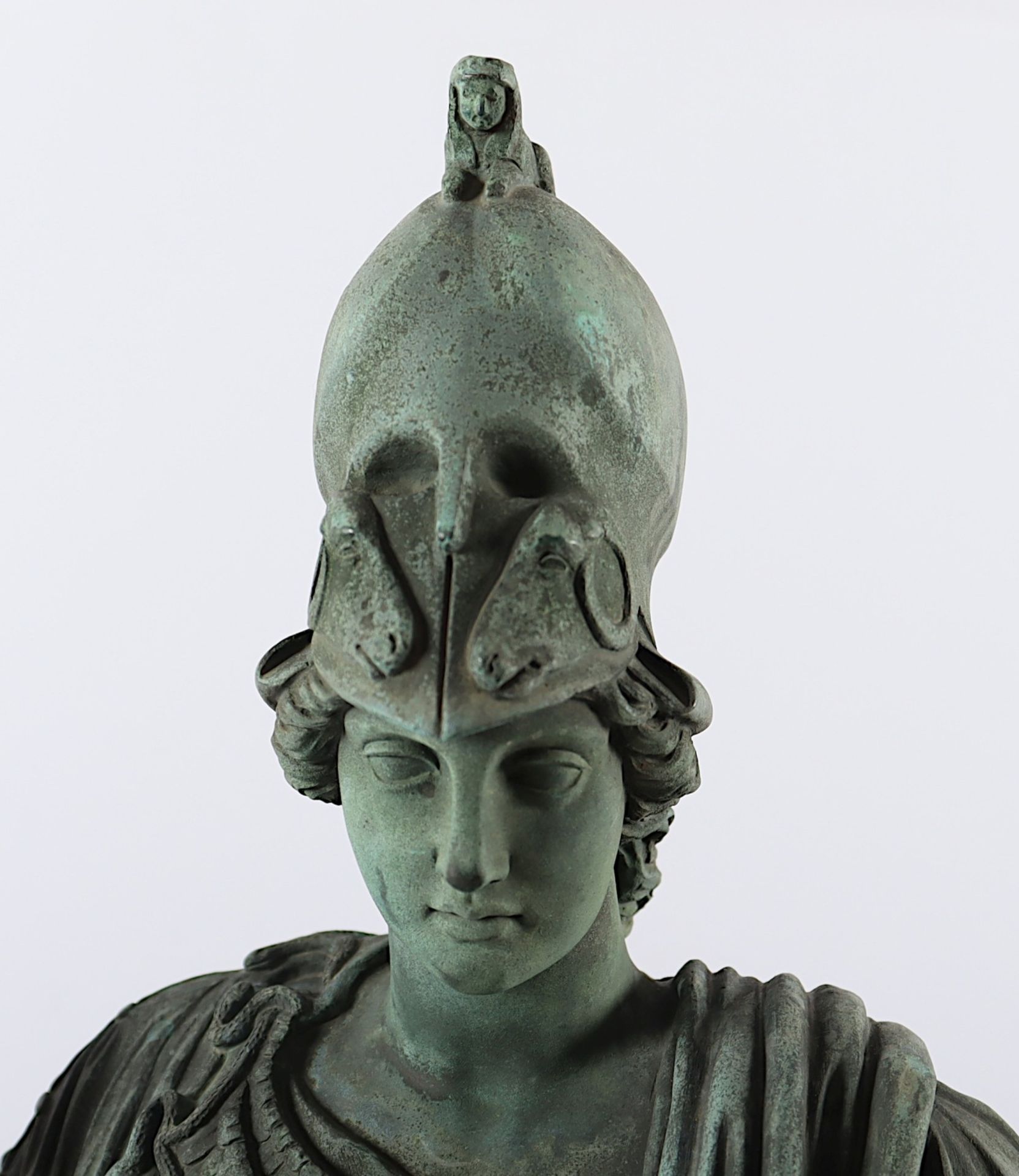 GARTENFIGUR "PALLAS ATHENE", Bronze - Bild 4 aus 4