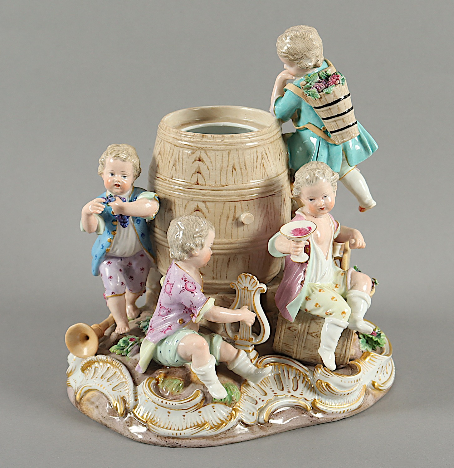 WINZERGRUPPE, KAENDLER, MEISSEN, E.19.JH.