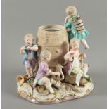 WINZERGRUPPE, KAENDLER, MEISSEN, E.19.JH.