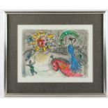 CHAGALL, Marc, "Sonne mit rotem