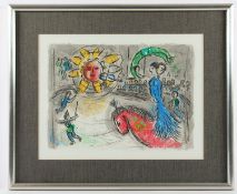 CHAGALL, Marc, "Sonne mit rotem