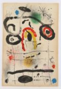 MIRO, Joan, "Personnage au-dessus de