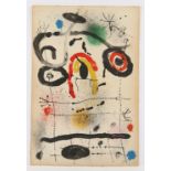 MIRO, Joan, "Personnage au-dessus de