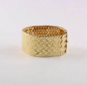 <de>ARMBAND, 750/ooo Gelbgold, L 19, B 3, 48g</de>