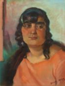 <de>BENGEN, Harold Tronson (1879-1962), "Frauenportrait / Lena", Pastell/Papier, 58 x 43, unten rech