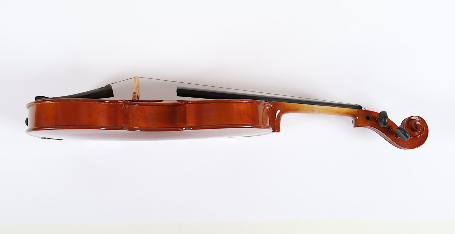 VIOLINE IM KASTEN, L 59, mit Bogen, gemarkt, LOCTO, neuzeitlich - Image 3 of 6