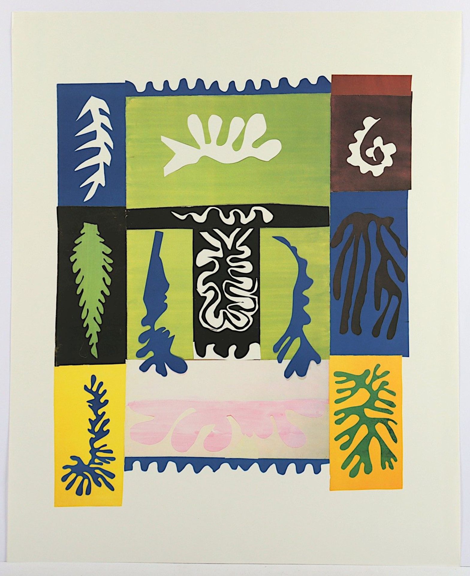 <de>MATISSE, Henri, nach, "Tahiti", Farboffset, 60 x 50, Galerie Maeght, ungerahmt</de>