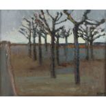 KÖPP, Völker, "Bäume", Öl/Lwd., 50 x