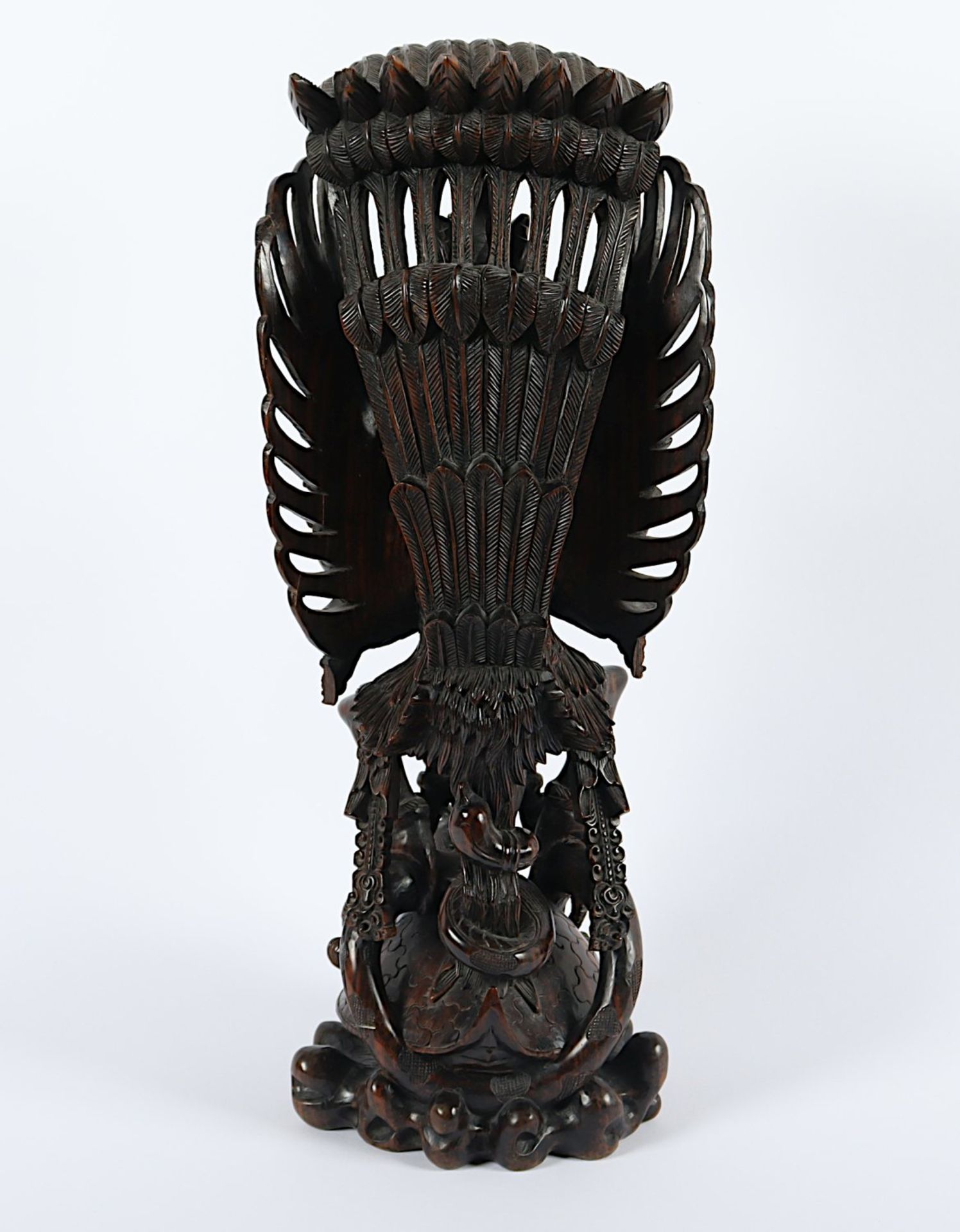 VISHNU AUF GARUDA, Holz, große, - Image 3 of 4