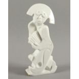 FIGUR "PIERROT MIT HUT", H 19, Entwurf