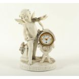 FIGURENPENDULE "MUSIZIERENDER PUTTO",