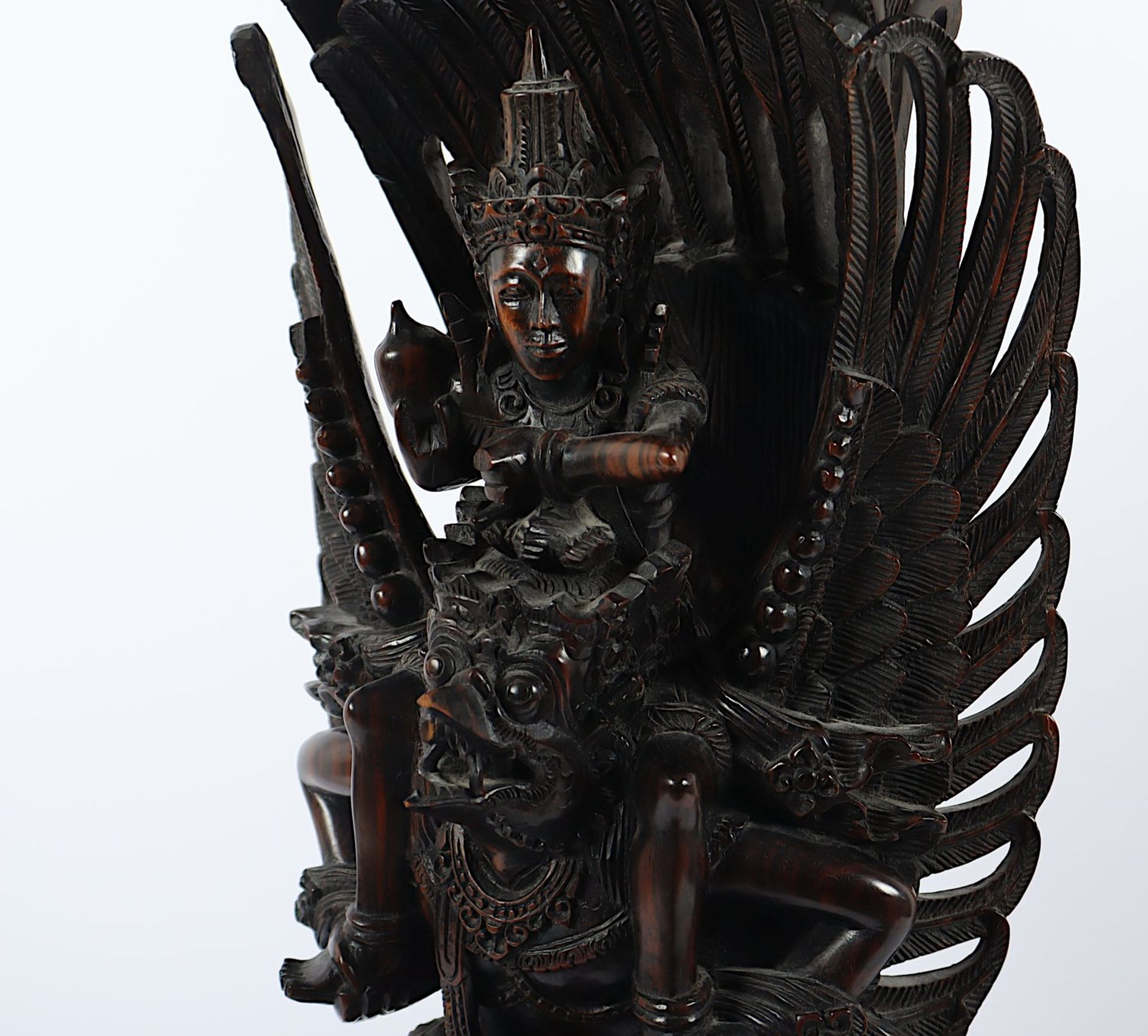 VISHNU AUF GARUDA, Holz, große, - Image 4 of 4