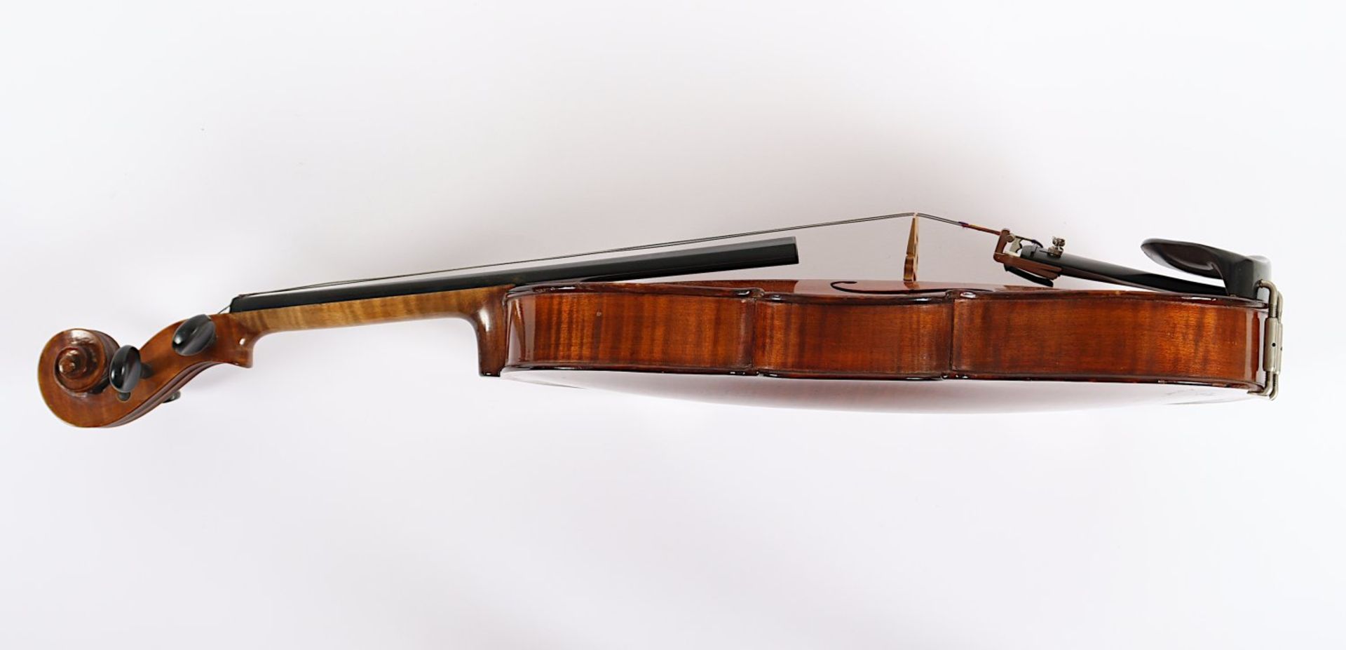 VIOLINE, mit Bogen und Koffer, L 60, - Bild 3 aus 6