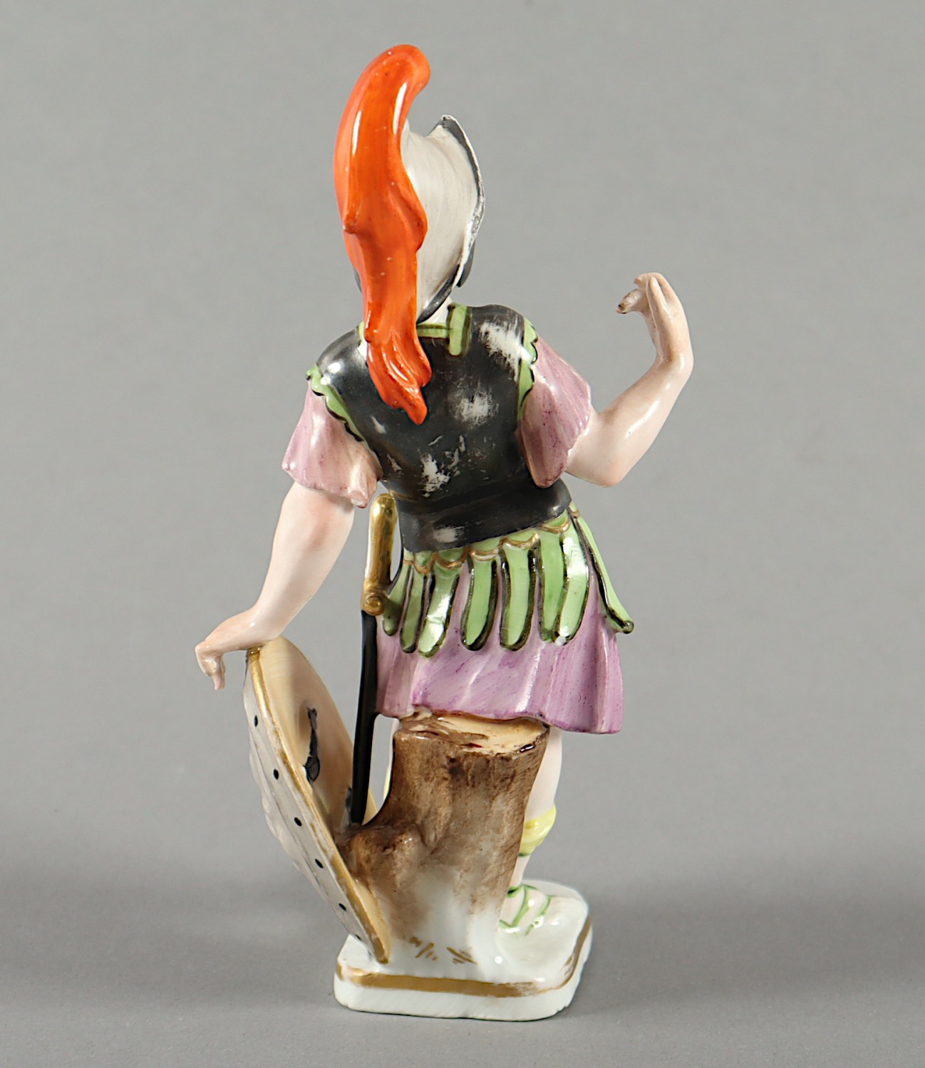 ALLEGORISCHE FIGUR, MEISSEN, 18.JH: - Image 4 of 5