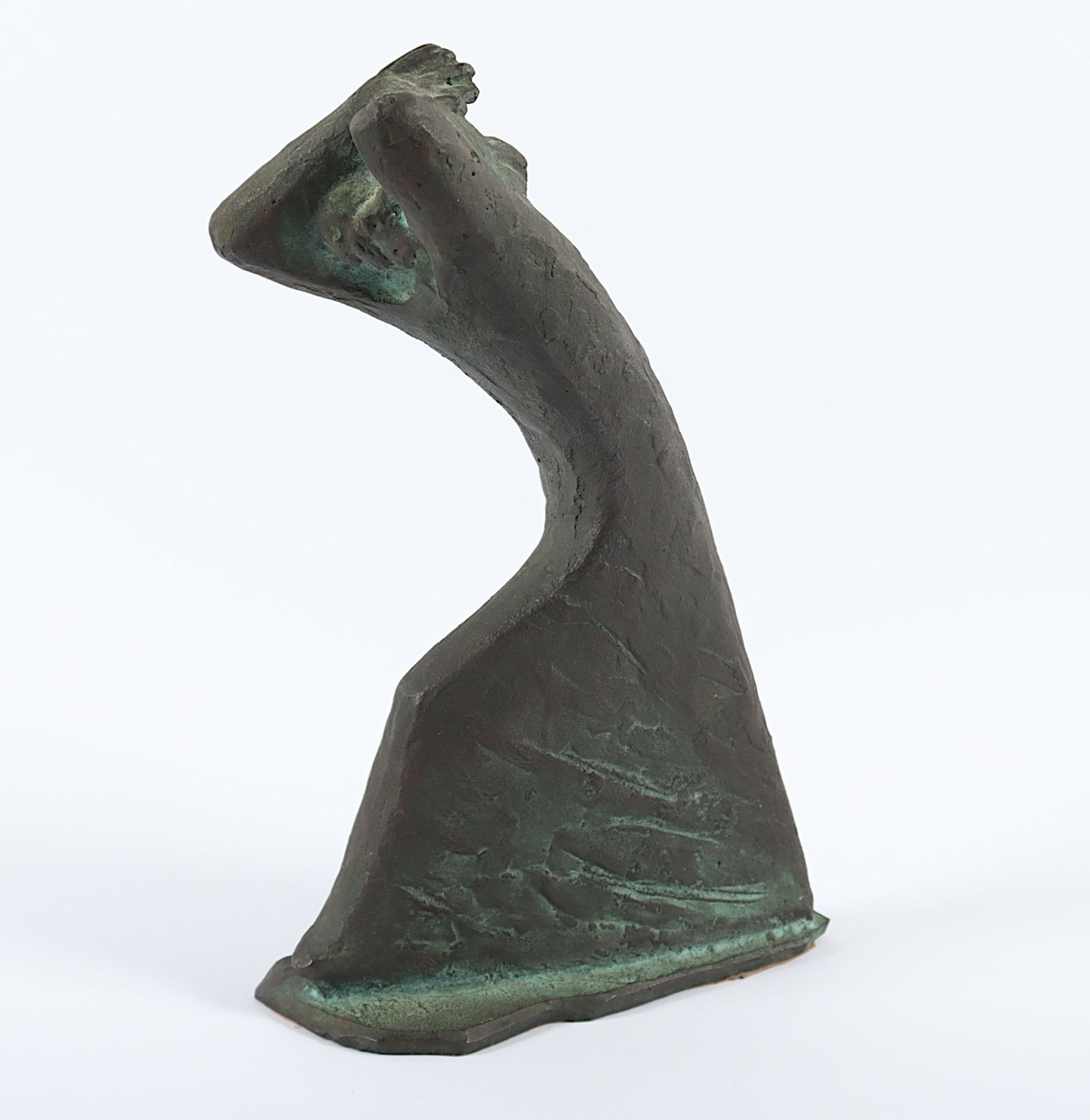 BAIER, Hans, "Figur - Furcht", Bronze, - Bild 4 aus 6