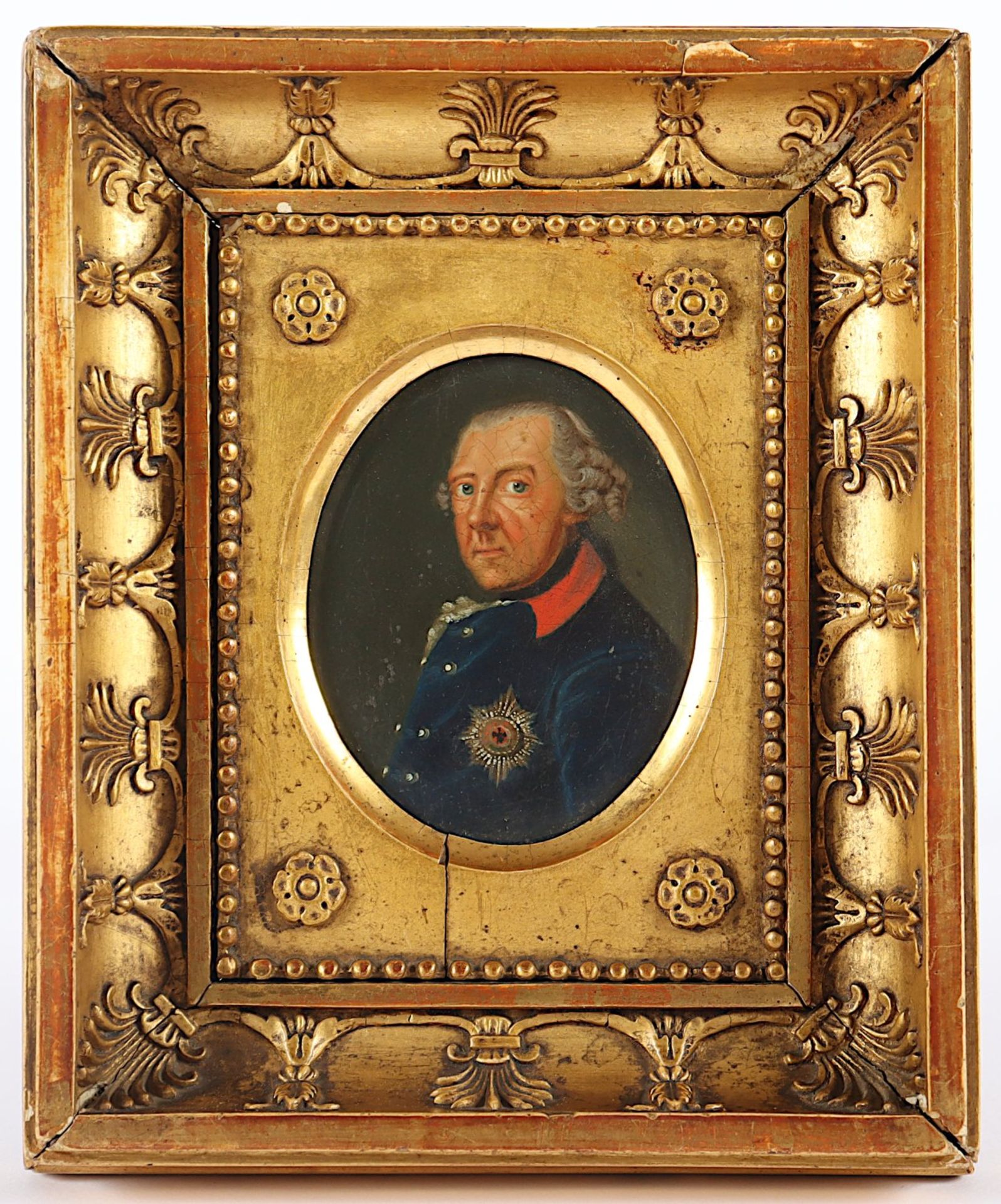 MINIATURPORTRAIT FRIEDRICH II. VON