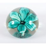 PAPERWEIGHT, farbloses Glas,