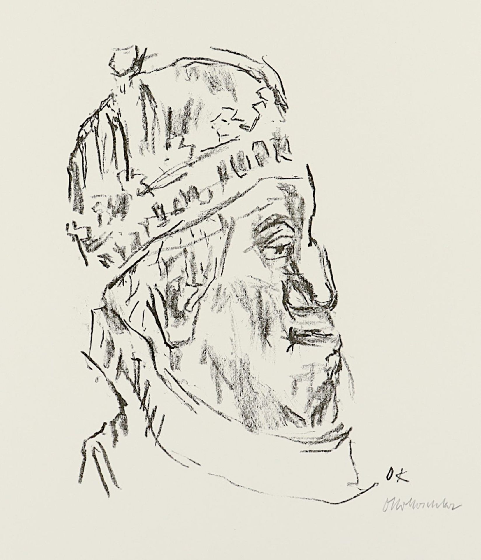 KOKOSCHKA, Oskar, "Kaiser Ferdinand", - Bild 2 aus 4