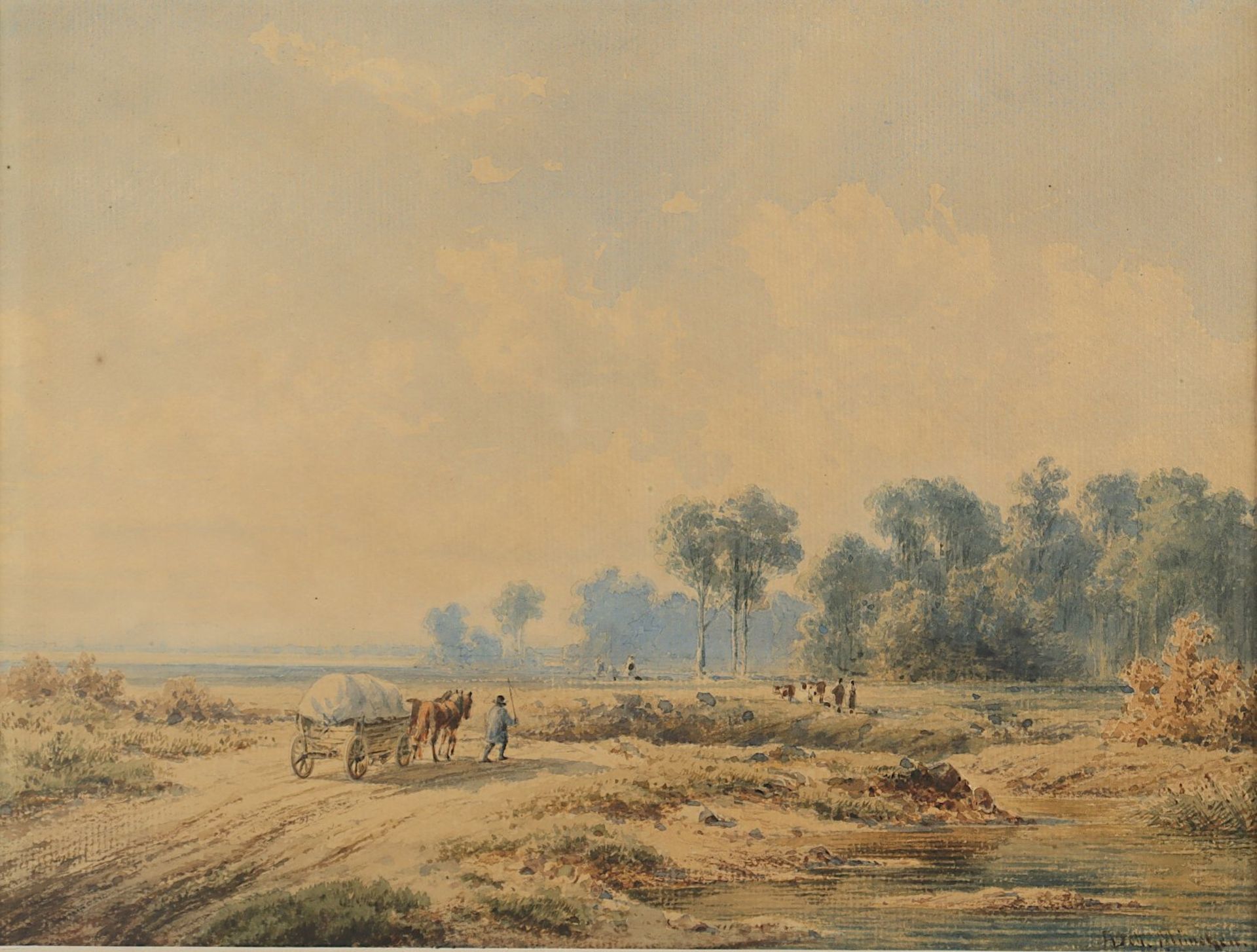 DOLL, Anton (1826-1887), "Landschaft - Bild 2 aus 6