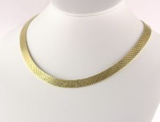 COLLIER, 585/ooo Gelbgold, L 38,