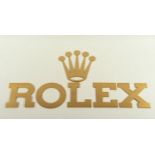 GROSSER ORIGINAL ROLEX SCHRIFTZUG