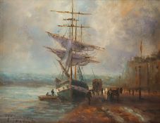 JACQUET, Edmond (1858-1936), "Hafen