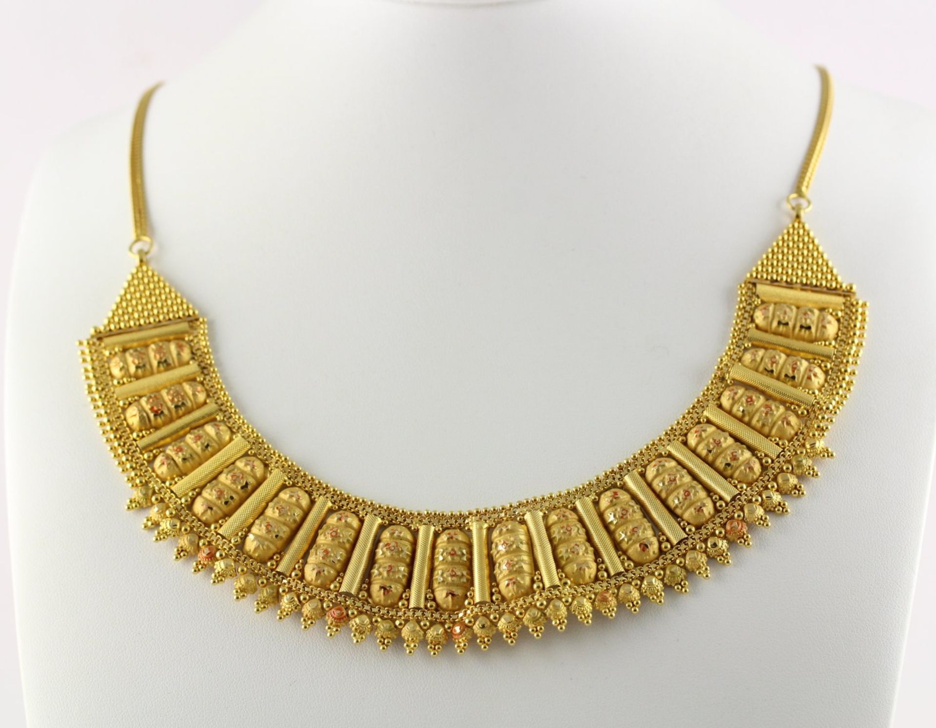 COLLIER, 900/ooo Gelbgold, - Image 2 of 2
