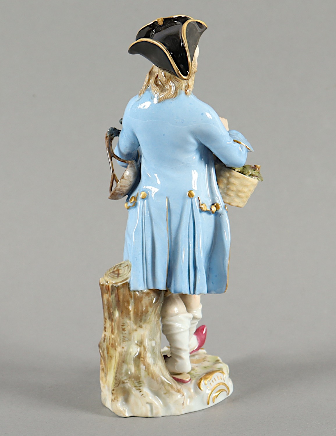 FIGUR "TRAUBENHÄNDLER", KAENDLER, MEISSEN, E.19.JH. - Image 4 of 5