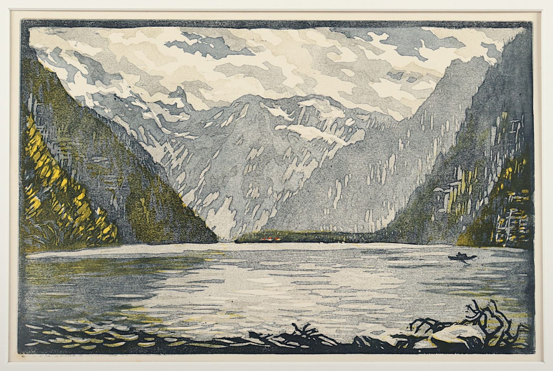 WÄCHTLER, Leopold, "Berglandschaft - - Image 2 of 2