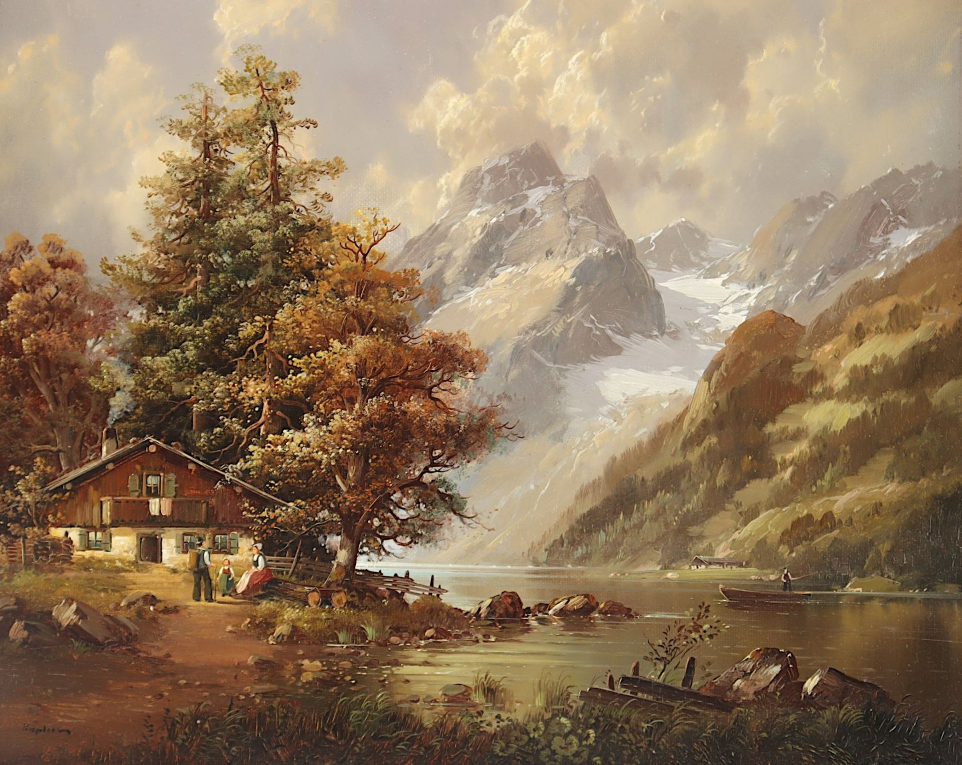 KAPLAN, Hubert (*1940), "Alpensee",