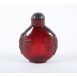 SNUFF BOTTLE, durchscheinendes,