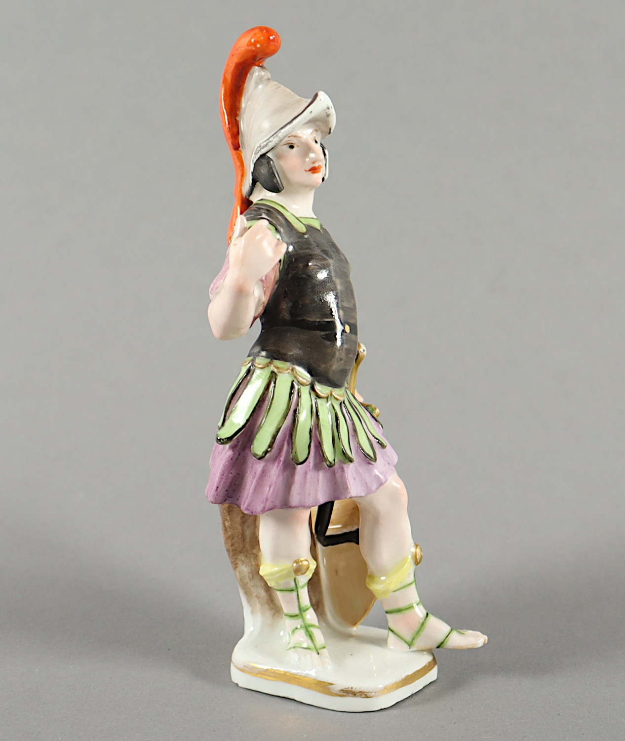 ALLEGORISCHE FIGUR, MEISSEN, 18.JH: - Image 3 of 5