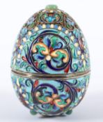 CLOISONNÉ-EI, OWTSCHINNIKOW, MOSKAU, 1908-17