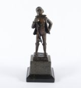 STUDENT, "Vetter Franz", Bronze, H