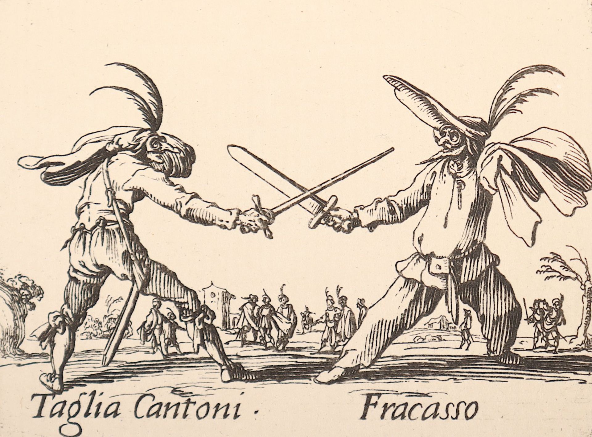CALLOT, Jacques, "Balli di Sfessania", - Bild 4 aus 4