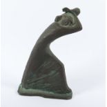 BAIER, Hans, "Figur - Furcht", Bronze,