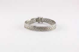 ARMBAND, 835/ooo Silber, L 19,