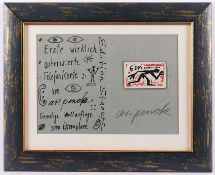 PENCK, A.R., "Telefonkarte", Multiple,