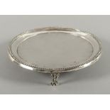 KLASSIZISTISCHER SALVER, Silber