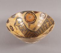 NISCHAPUR-SCHALE, Keramik, polychrom