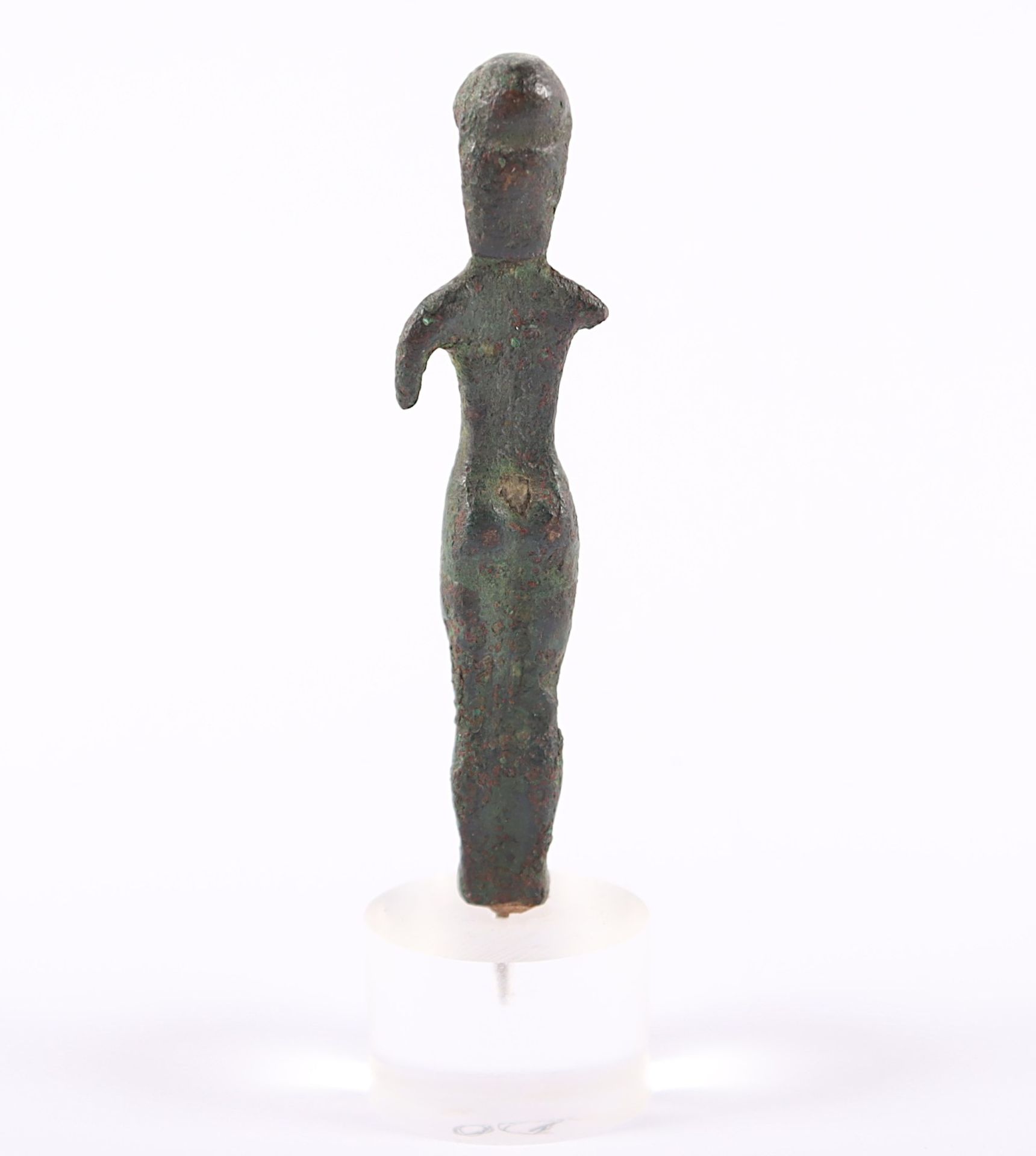 KOUROS, Bronze, H 9,1, ETRUSKISCH, - Bild 3 aus 3